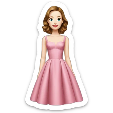 Emily Blunt cocktail dress sticker