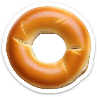 Lox bagel sticker