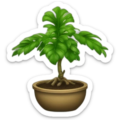 Plante pirana sticker