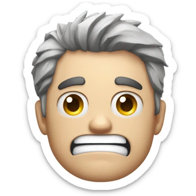 ANGRY MR BEAST sticker