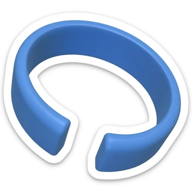 Blue Bracelete sticker