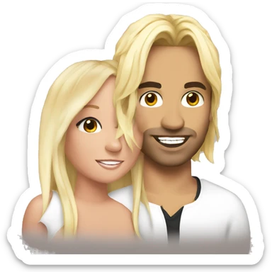 Me with Britney Spears  sticker