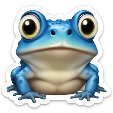 Crapaud mignon sticker