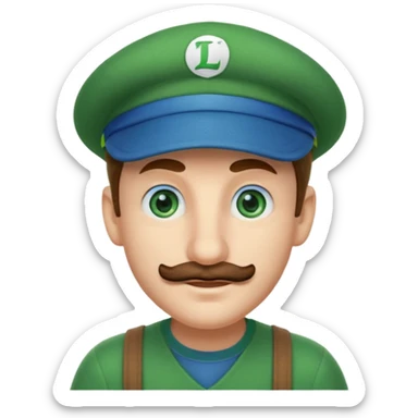 Luigi sticker