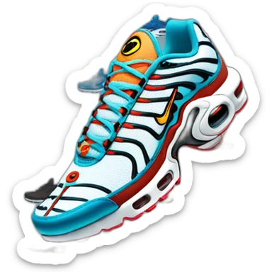 nike air max plus thomas sticker