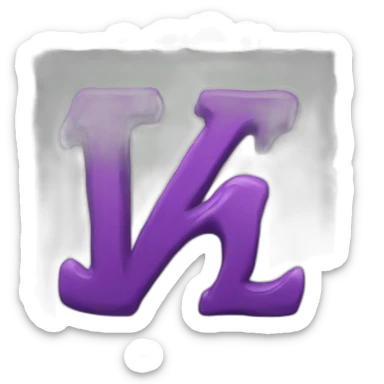 Grafity letter z sticker