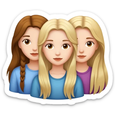 3 girls that go by ONAS sticker