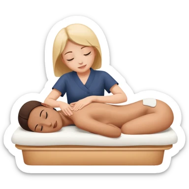 Harmony relax massage sticker