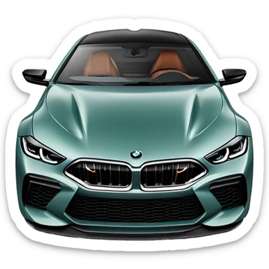 BMW M8 Competition sticker