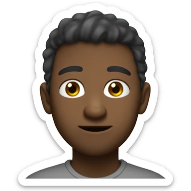 crie um emoji com uma mão fazendo a  letra M sticker