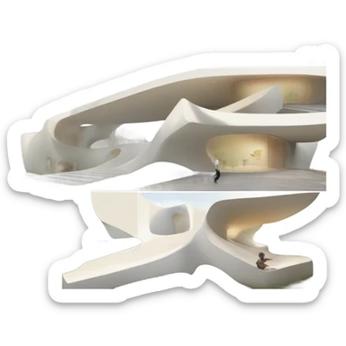 Steven Holl architecture sticker