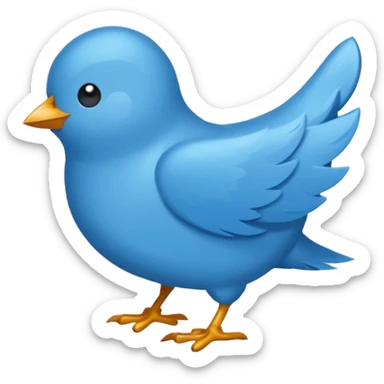 Twitter app sticker