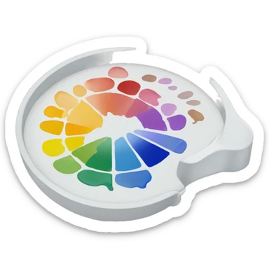 PAINT PALETTE sticker