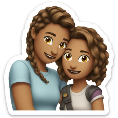 Besties sticker