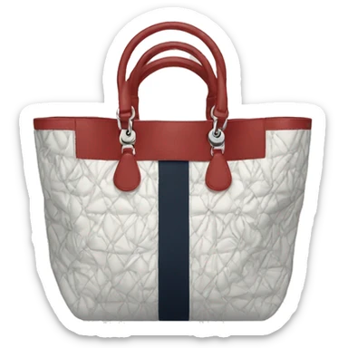 dior tote bag sticker