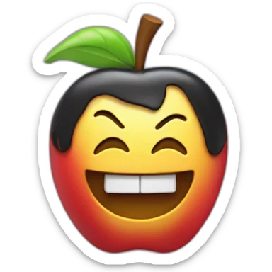 fred mercury 3d apple style sticker