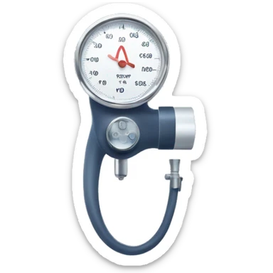 Sphygmomanometer sticker