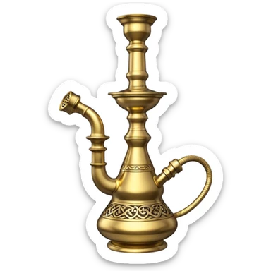 I see the brass hookah on the right side sticker