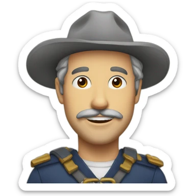 Lnk le chevlier rigolant sticker