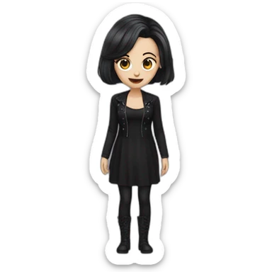goth mommy sticker