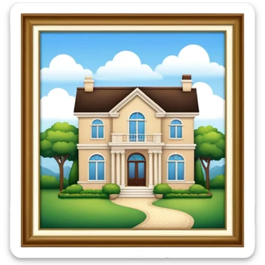 Luxury home sticker