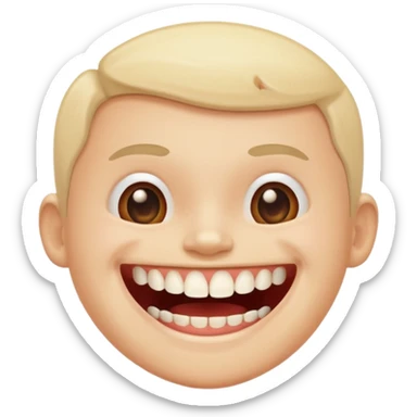 caries of tooth friendly cuty sticker