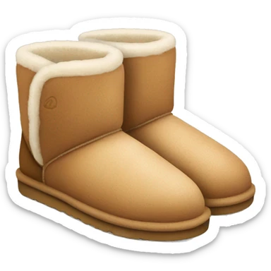 ugg slippers sticker