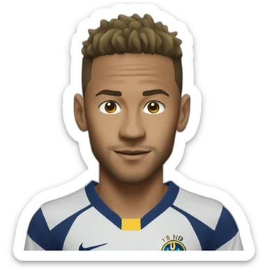 Neymar jr Santos  sticker