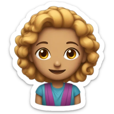 A Amman receiving lots of love sticker