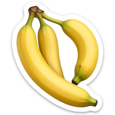 crea un emoji de un guineo sticker