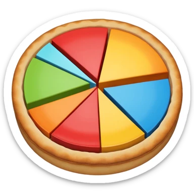 pie chart sticker
