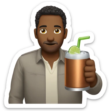 Like drinking a Moscow mule sticker