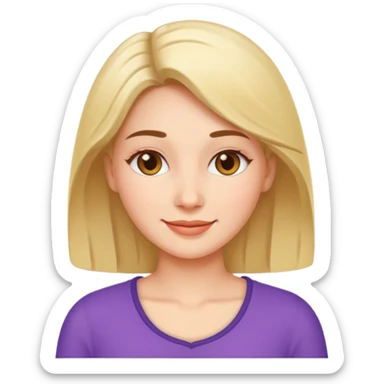 Feeling relaxed and happy at office for woman  sticker