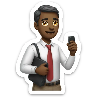 Ready to go home from work  sticker