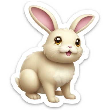 Pokémon-Bunny full body sticker