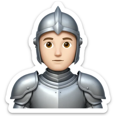 White knight sticker