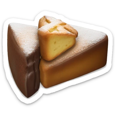Pandoro e cioccolato sticker