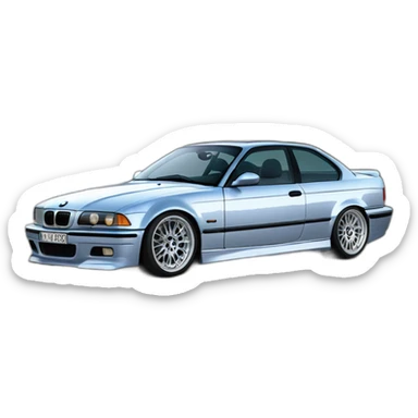 bmw e36 serie 3 sticker