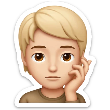 Me saying that’s what I thought sticker