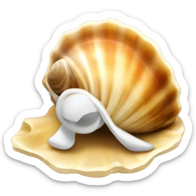 Shell camino santiago sticker
