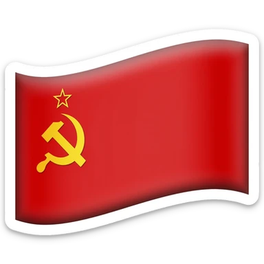Sovyetler birliği bayrağı sticker
