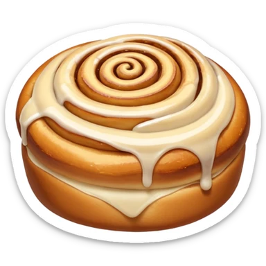 cinnamon roll sticker