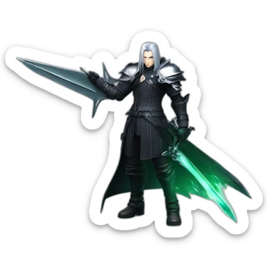 Final fantasy 7 remake sephiroth sticker