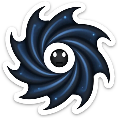A dark star of dark energy  sticker