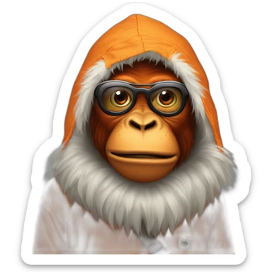 orang lagi berak sticker