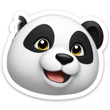 Good night Panda sticker
