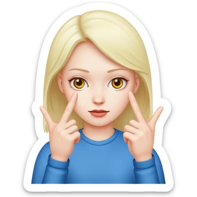 2 fingers in a pussy sticker