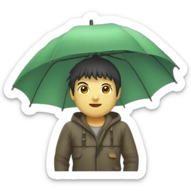 Chiba  parapluie sticker