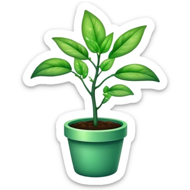 plant consciousness sticker
