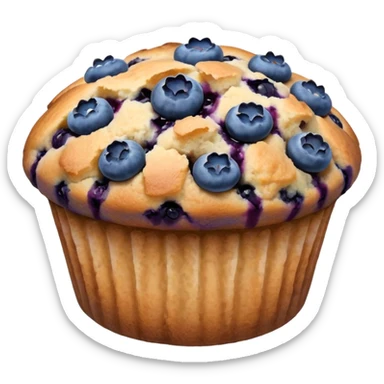 Blueberry Muffin sticker